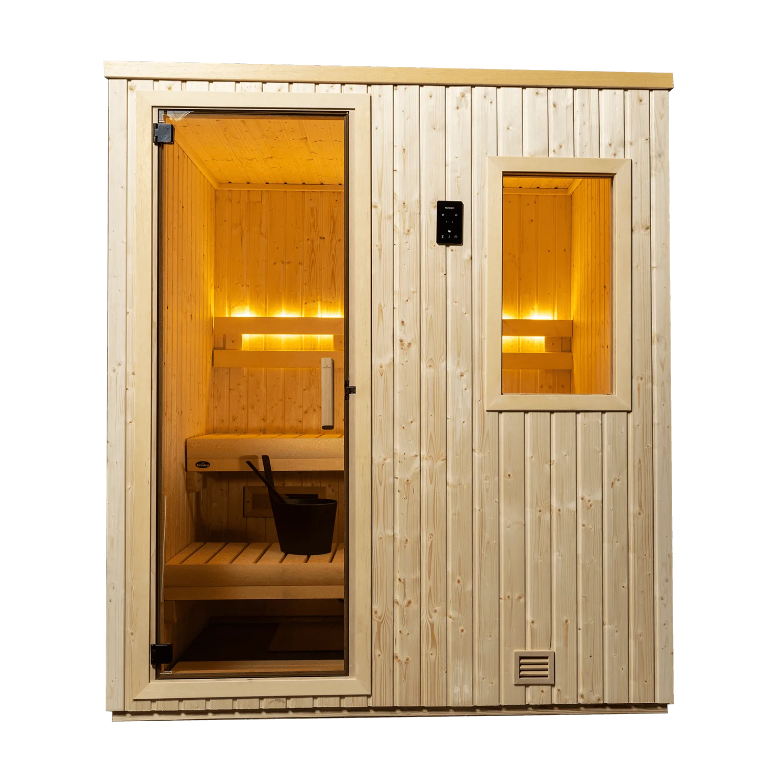 NorthStar Indoor Sauna NSI-56 with top and lower bench seating