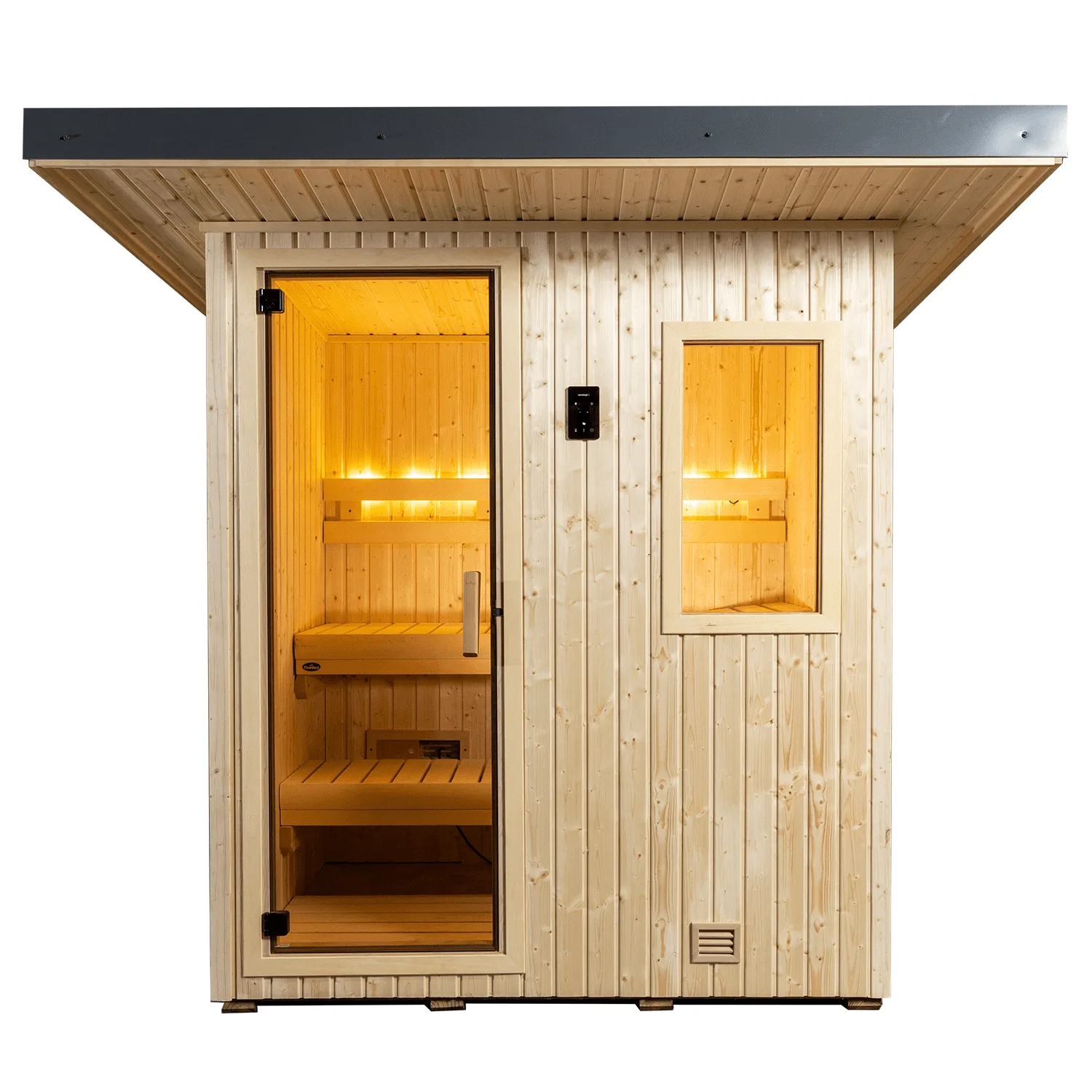 NorthStar Outdoor Sauna 4' x 6', free-standing, Finnish design