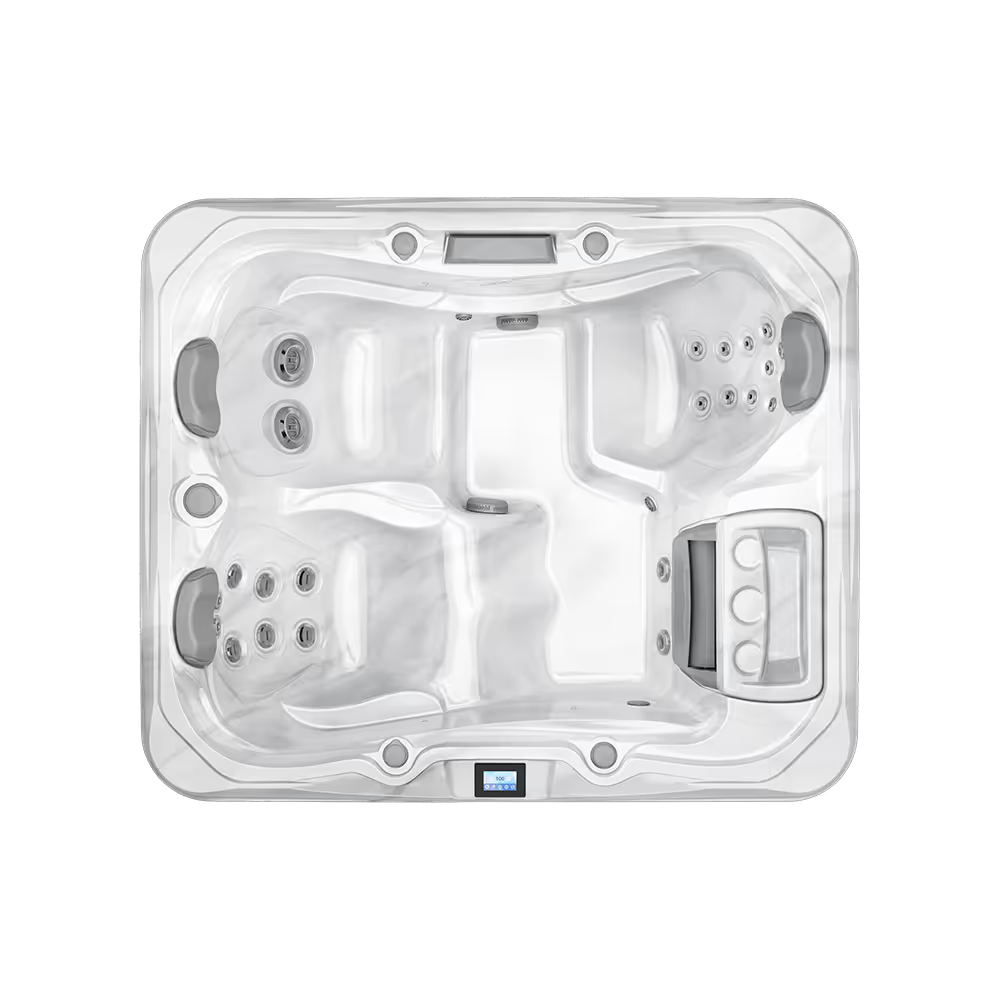 Top view of Dover 780 Series hot tub