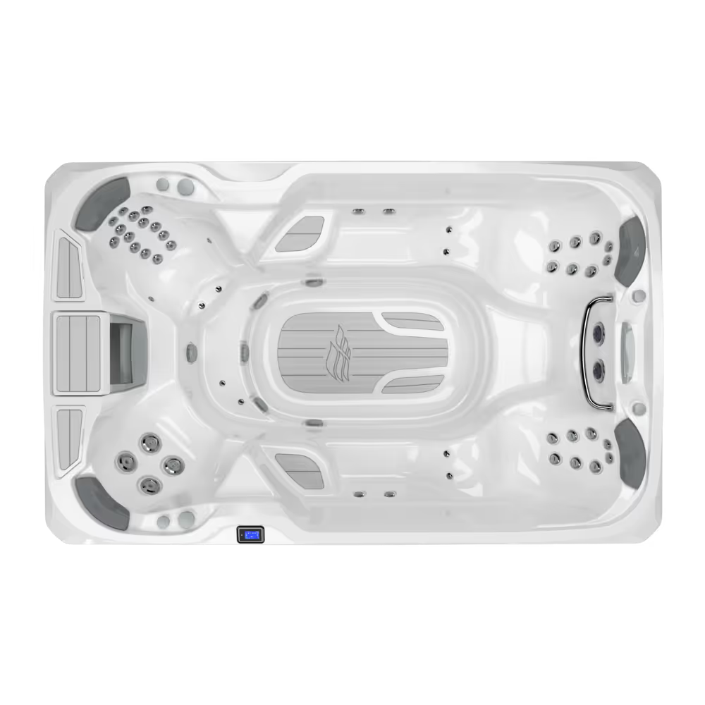 Top view of Sundance Stream 13 swim spa.